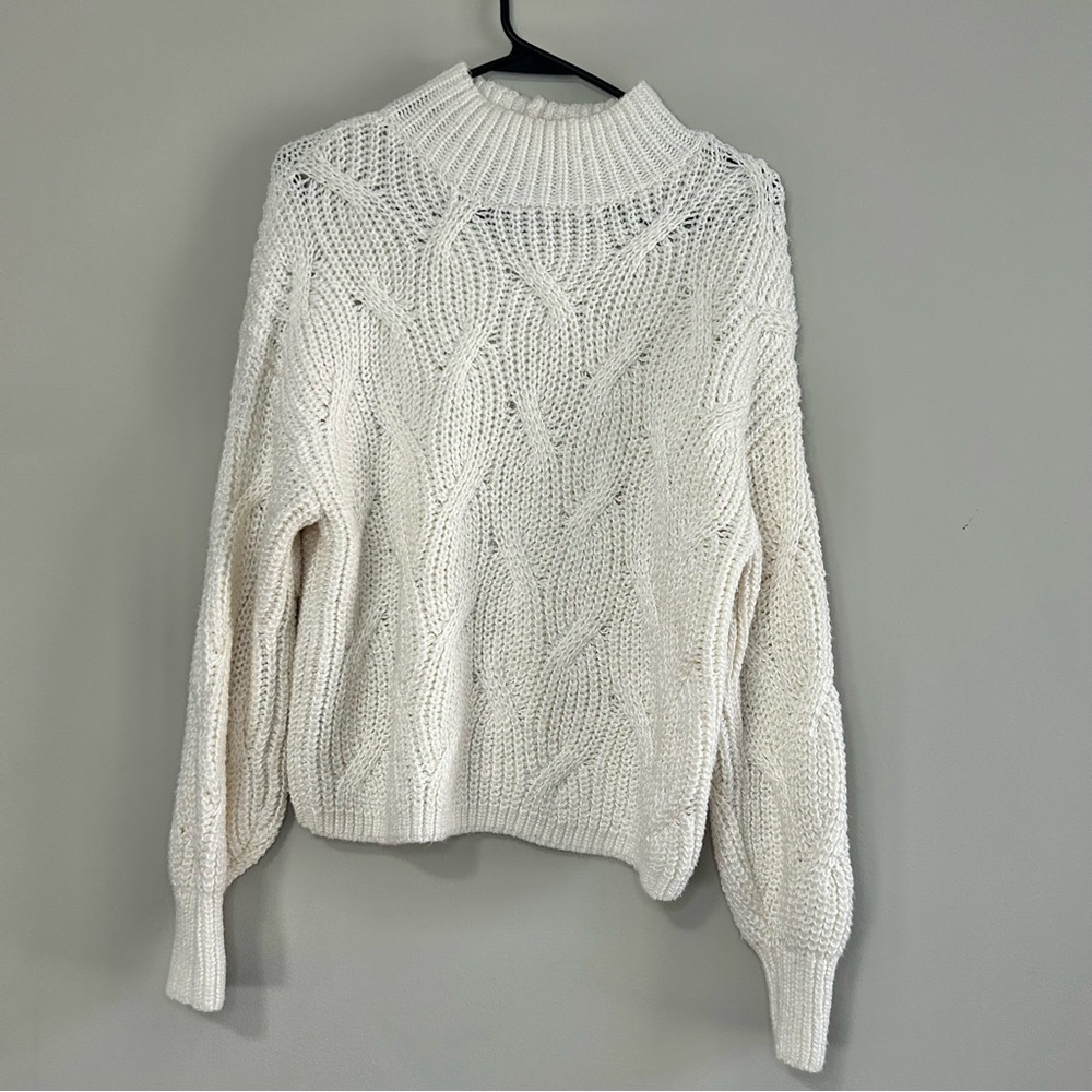 American Eagle Outfitters Cowl Neck Knit Sweater